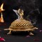Brass Peacock Incense Dhoop Burner Aroma for Prayer Puja Meditation Spiritual Events Dhoopam for Havan Rituals - Diwali Decoration Loban Dhoop Dani for Temple Home Office (4.7x5.1 Inches)